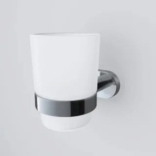 Стакан для зубных щеток настенный AM.PM Sense L A7434300 хром